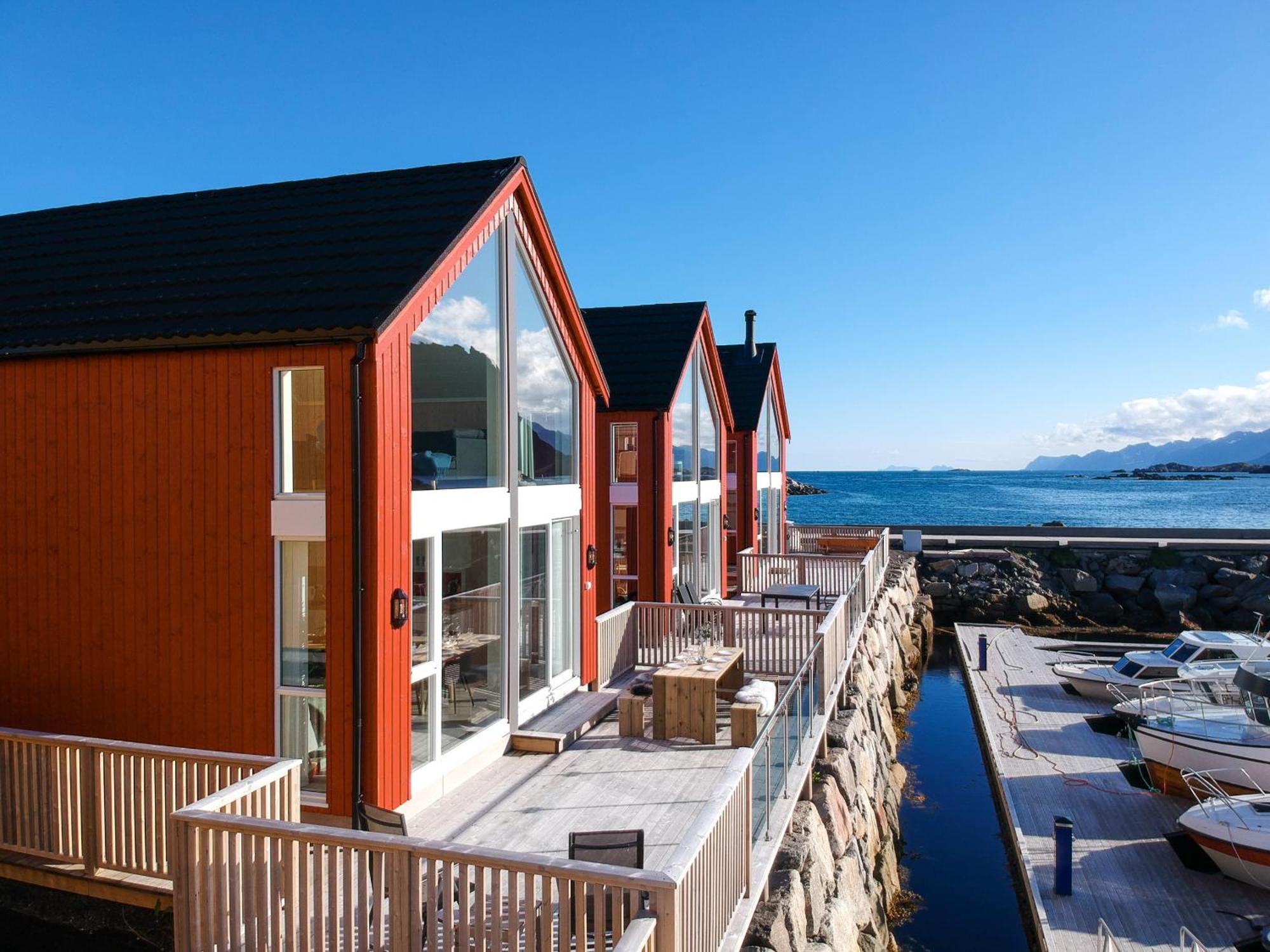 High Standard Lodge Ballstad Exterior foto
